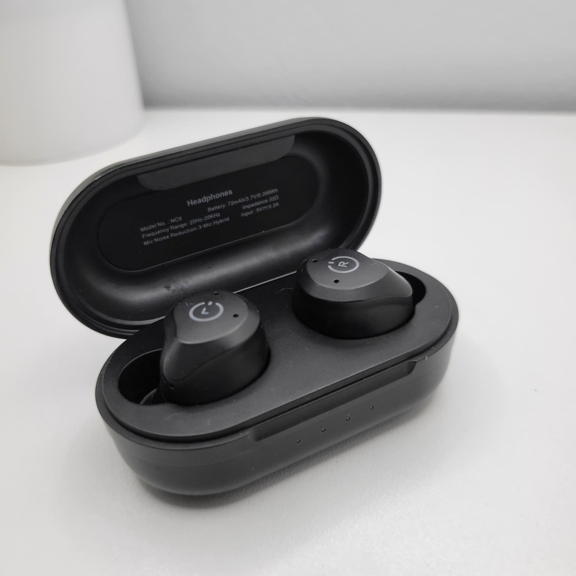 Tozo NC9 Audífonos Intrauriculares Inalámbricos Negro