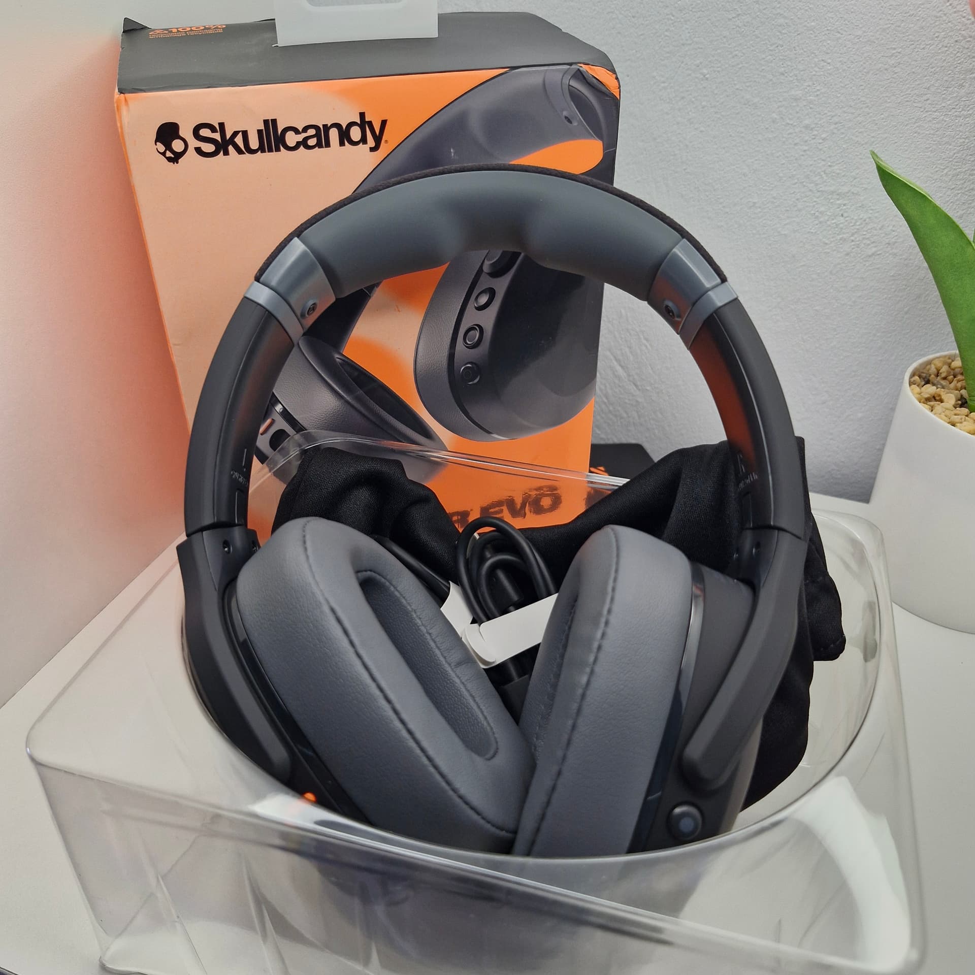 Skullcandy Crusher Evo Over-Ear Inalámbrico Negro/Gris